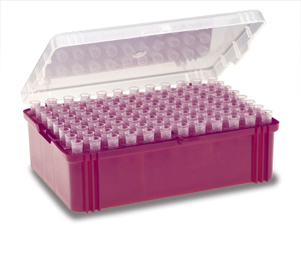 Neptune Filter Tips 100-1000 µL Universal Fit Racked, Low Retention, Pre-Sterilized - 8 Racks of 96 Tips/Rack