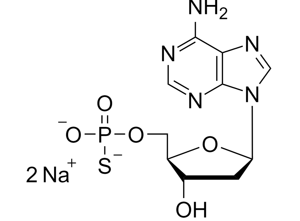 2'- Deoxyadenosine- 5'- O- monophosphorothioate (5'-dAMPS), sodium salt - 5uml (~1.7 mg)